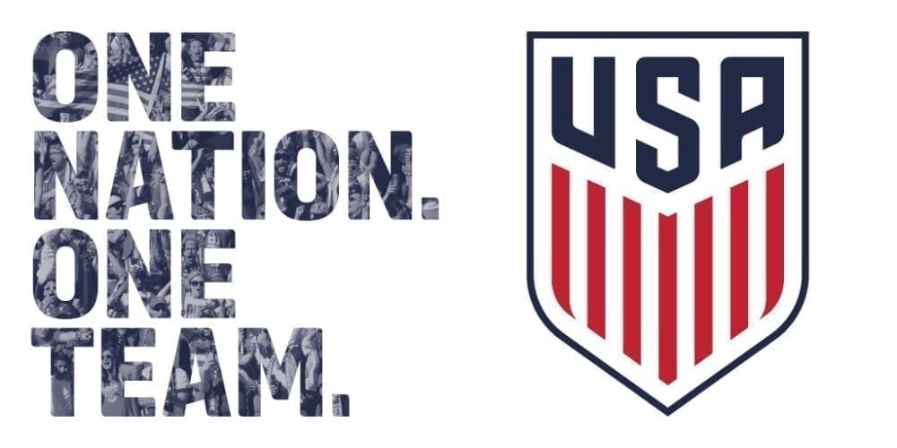 UUSA soccer crest - one nation one team