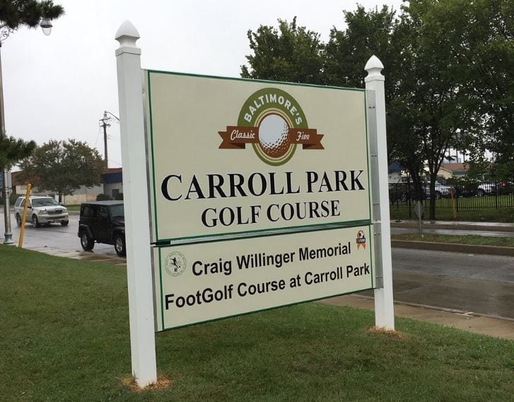 Now Open: Craig Willinger Memorial FootGolf Course at Carroll Park