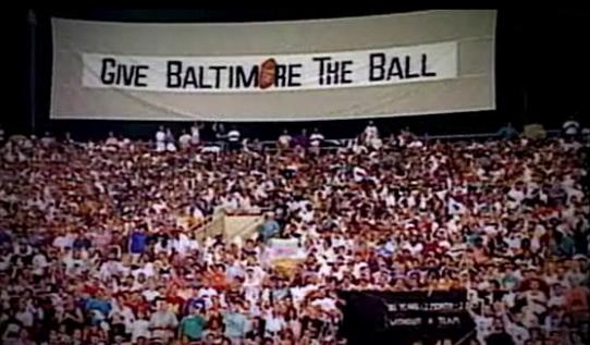 give Baltimore the ball banner