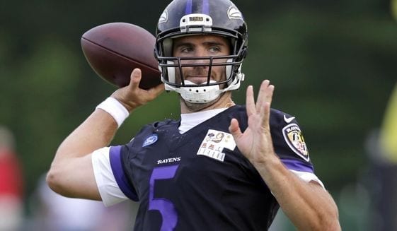 Ravens Training Camp Notes – 8/8