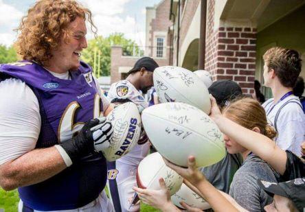 Is Ryan Jensen part of the Ravens future?