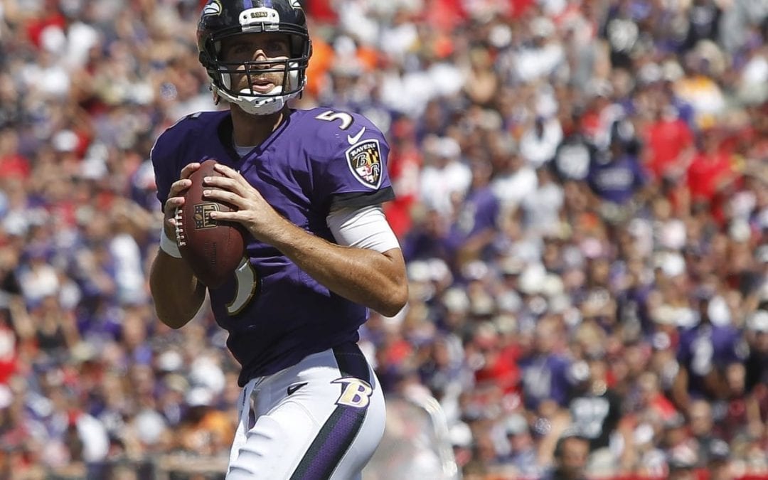 While Ravens find themselves in playoff hunt, faltering Joe Flacco remains an enigma