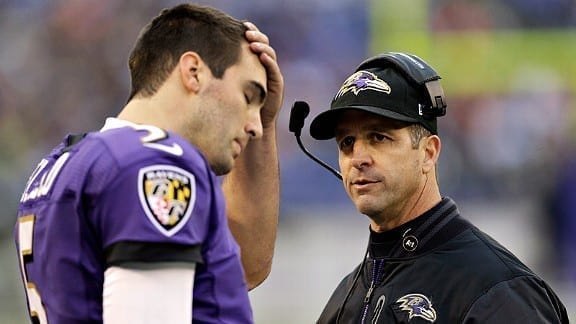 Harbaugh and Flacco admit, “got to be way better” at moving quickly