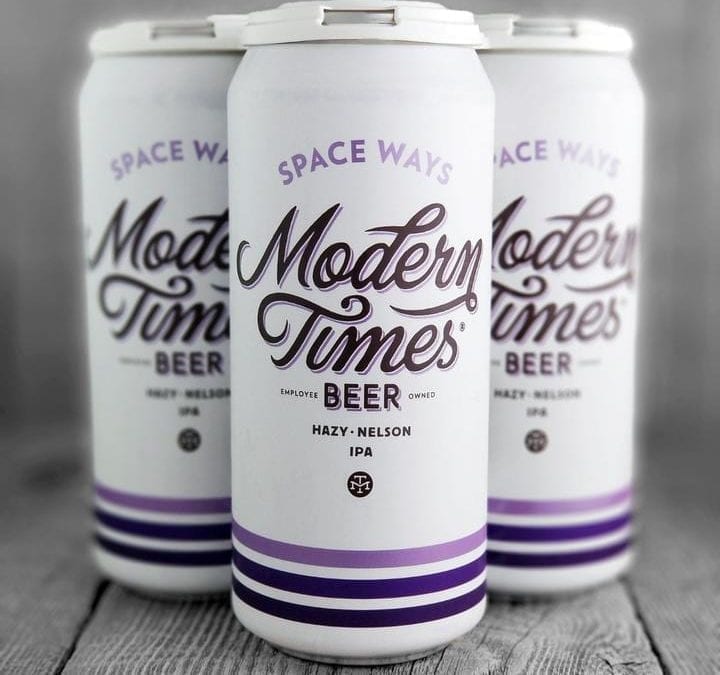 Modern Times Space Ways beer cans