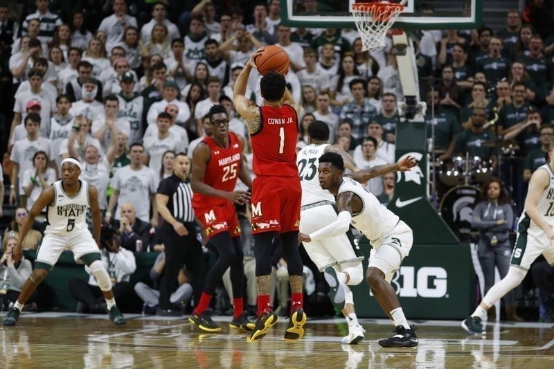 Following big win at Michigan State; Maryland set to host Northwestern