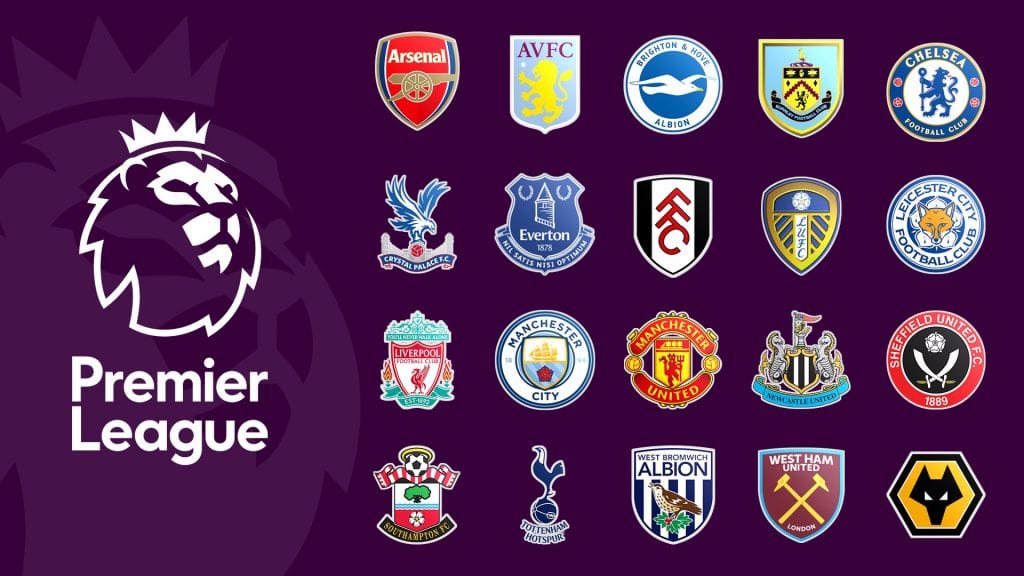 premier league soccer graphic