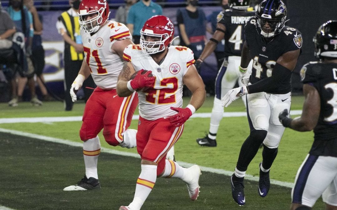 Patrick Mahomes destroyed the Ravens defense as an identity on Monday night