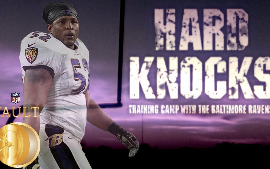 hard knocks training camp with the Baltimore Ravens graphic