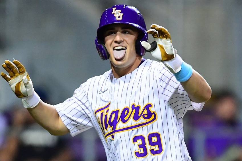 Official lsu tiger baseball ncaa college world series roster 2023