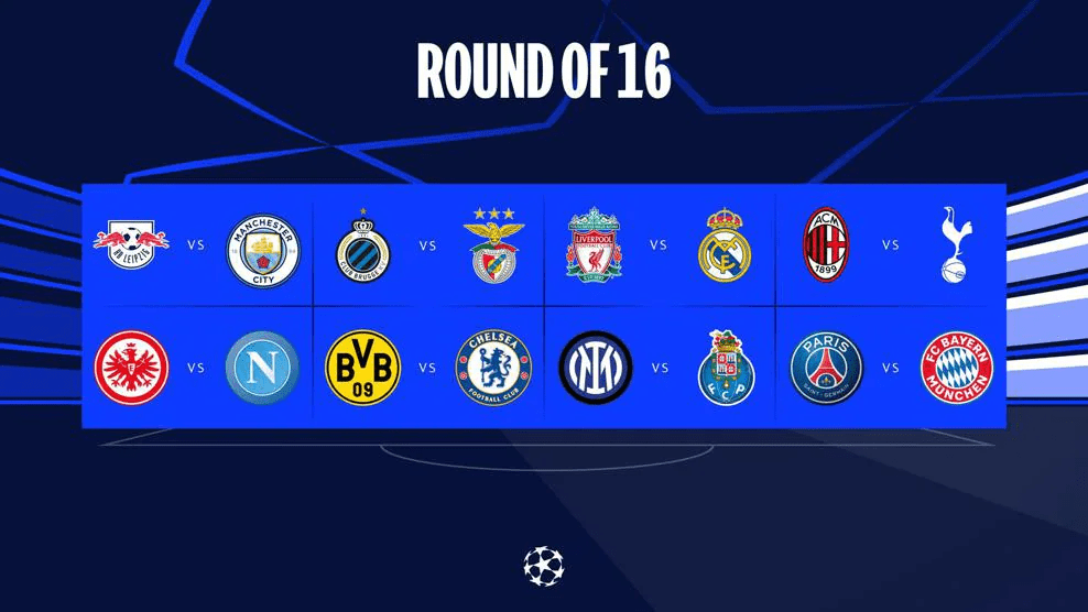 UEFA Champions League 2022-2023 Round of 16