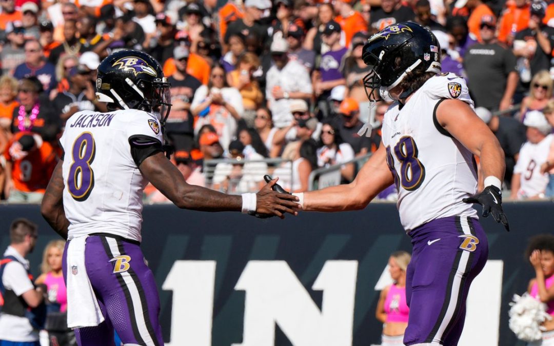 Ravens Win OT Thriller In Cincinnati; Returning Home To Host DC In Week 6