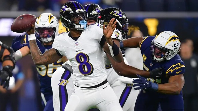 Ravens Overcome Early Deficit, Win In LA; Will Host Philadelphia Sunday