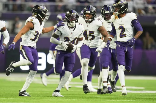 Ravens Win 3rd Straight; Leave Minnesota 4-5